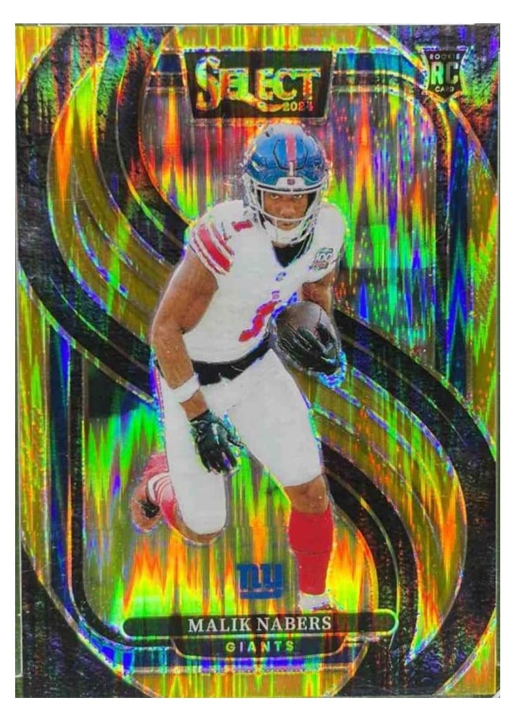 2024 Panini Select Base Set Malik Nabers #116 card