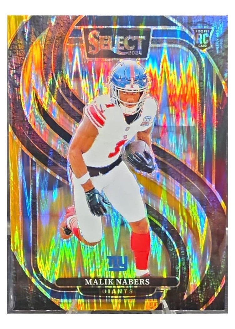 2024 Panini Select Base Set Malik Nabers #116 card