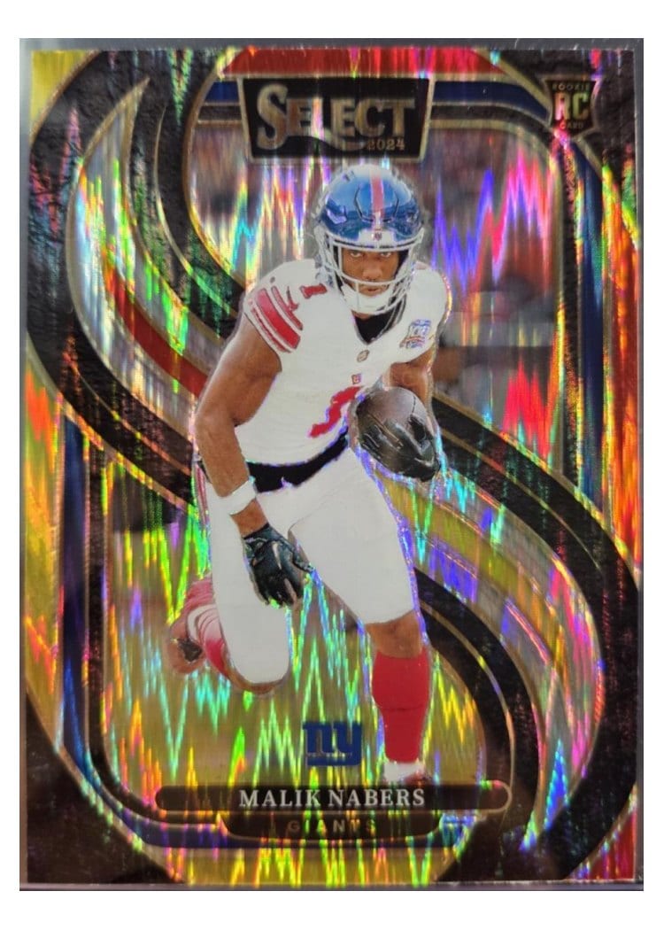 2024 Panini Select Base Set Malik Nabers #116 card