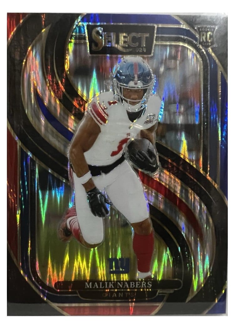 2024 Panini Select Base Set Malik Nabers #116 card