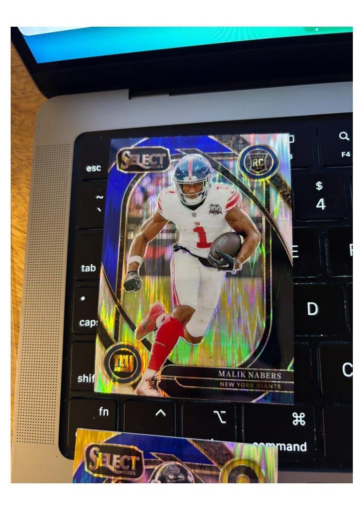 2024 Panini Select Base Set Malik Nabers #220 card
