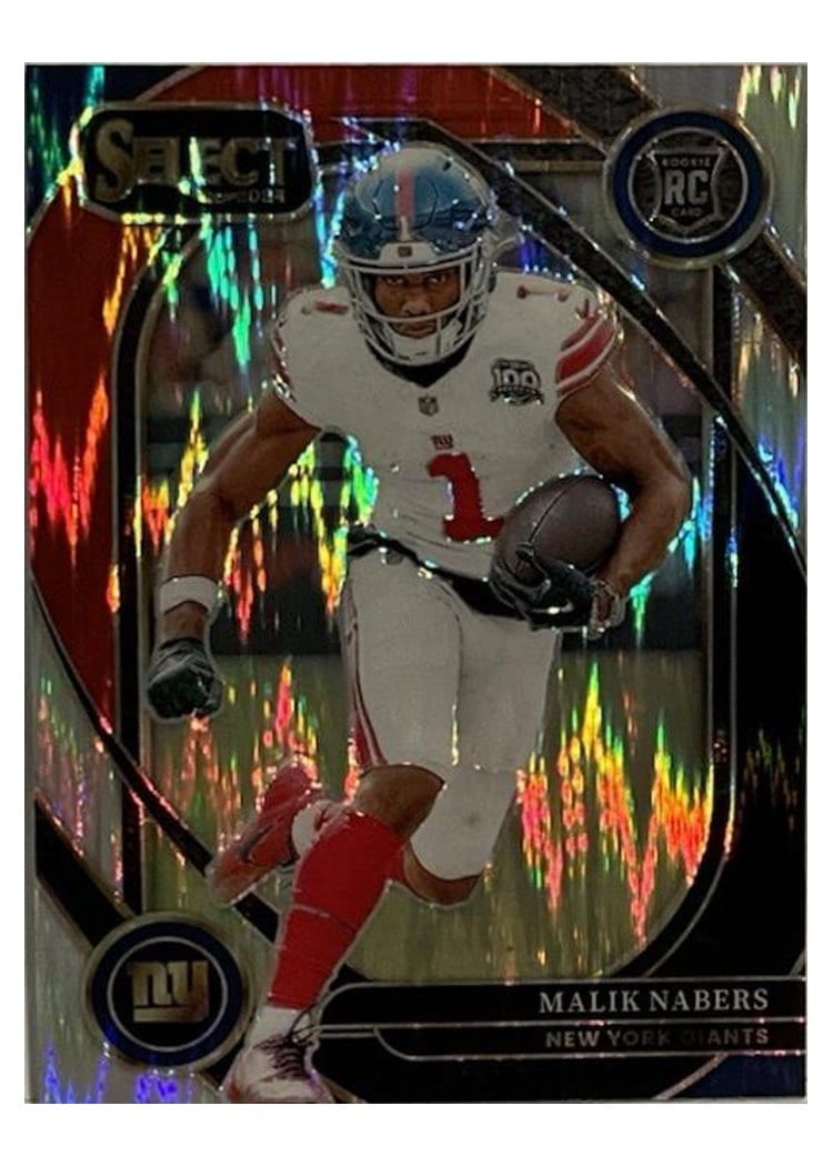 2024 Panini Select Base Set Malik Nabers #220 card