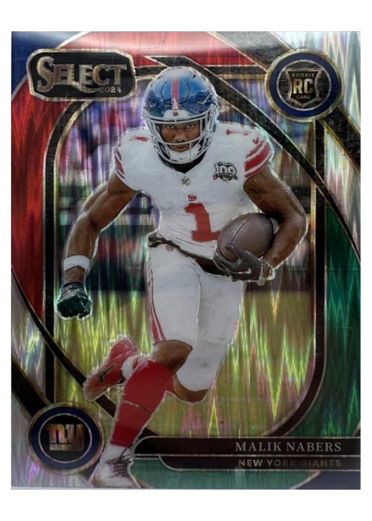 2024 Panini Select Base Set Malik Nabers #220 card