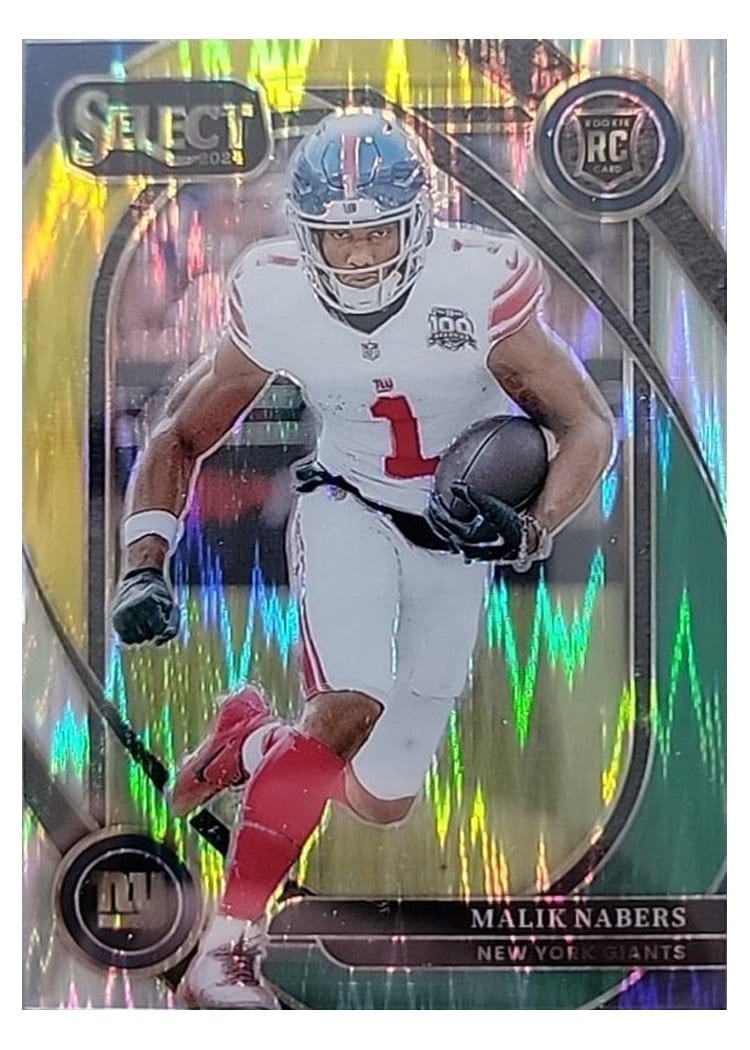 2024 Panini Select Base Set Malik Nabers #220 card