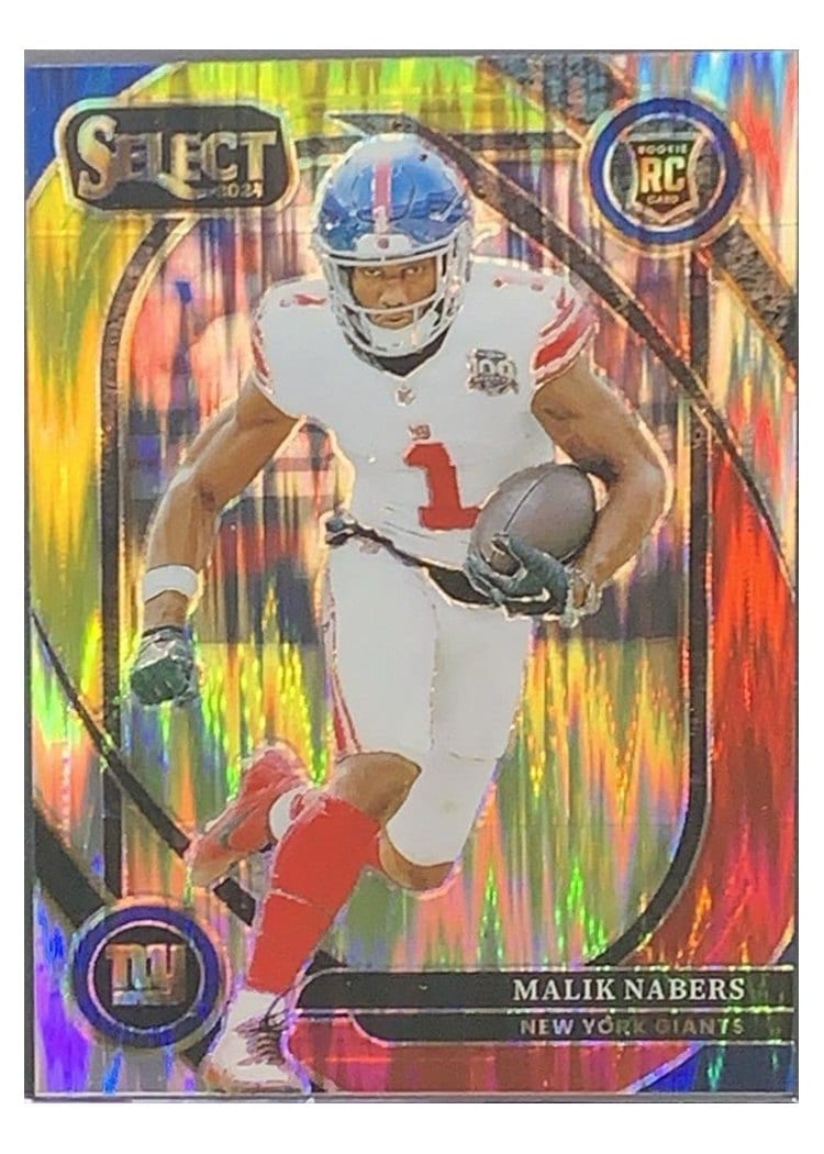 2024 Panini Select Base Set Malik Nabers #220 card