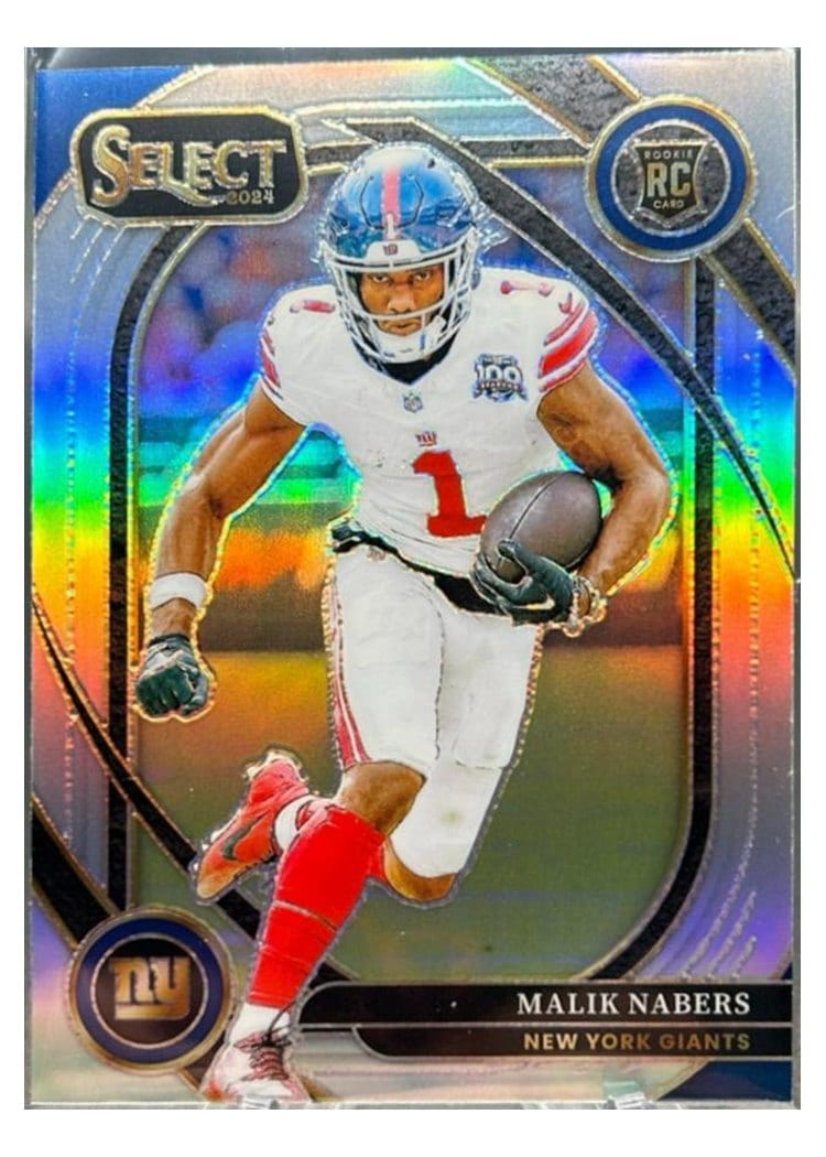 2024 Panini Select Base Set Malik Nabers #220 card