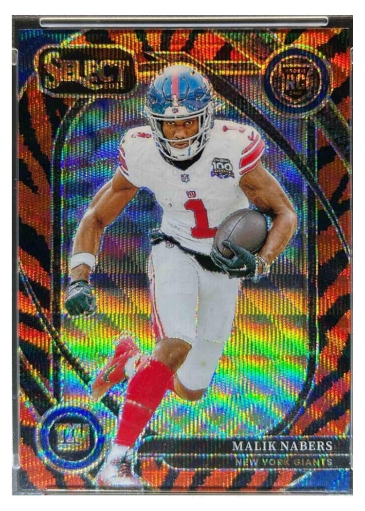 2024 Panini Select Base Set Malik Nabers #220 card