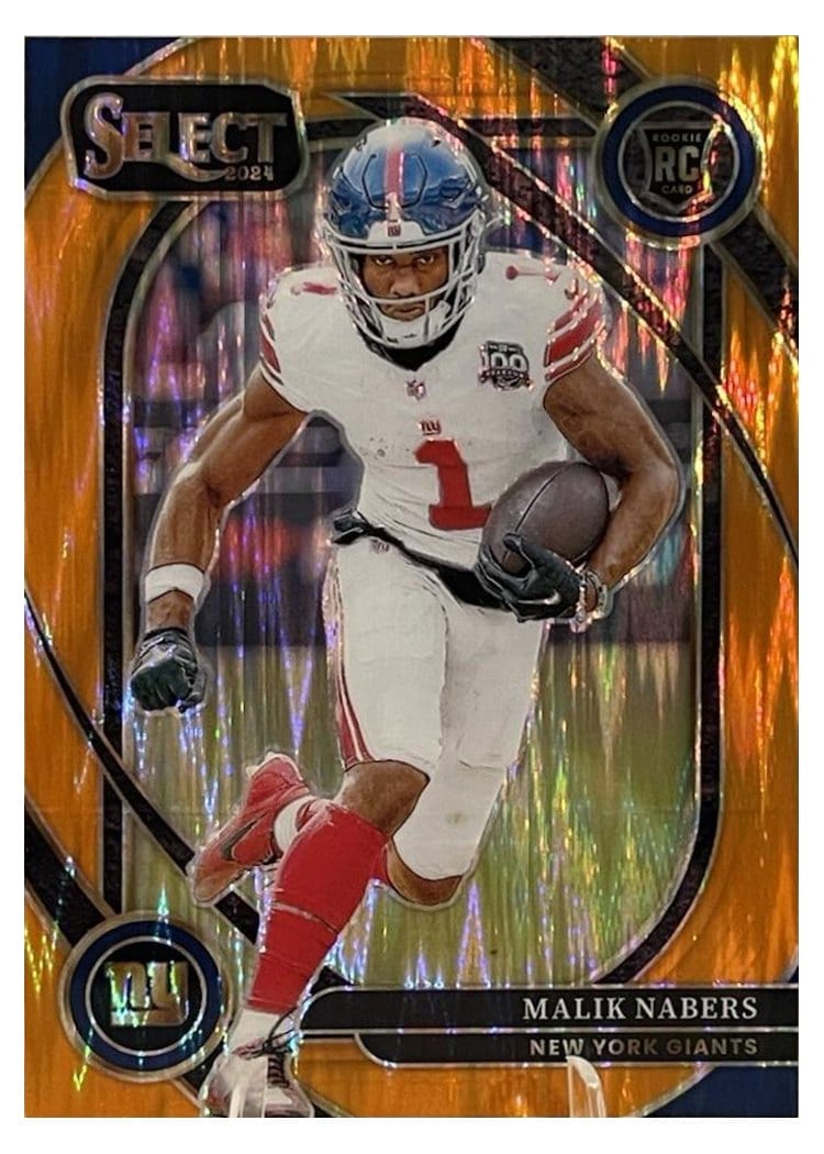 2024 Panini Select Base Set Malik Nabers #220 card