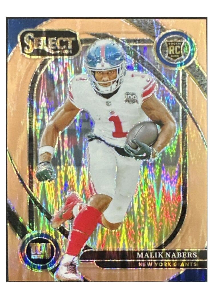 2024 Panini Select Base Set Malik Nabers #220 card