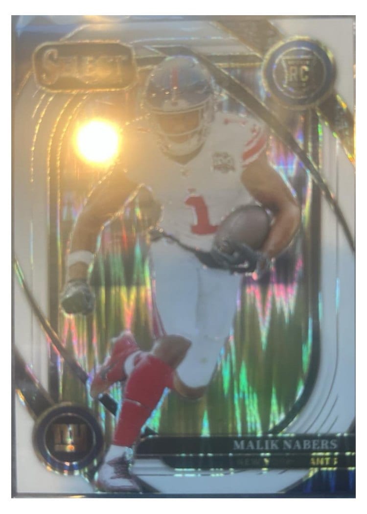 2024 Panini Select Base Set Malik Nabers #220 card