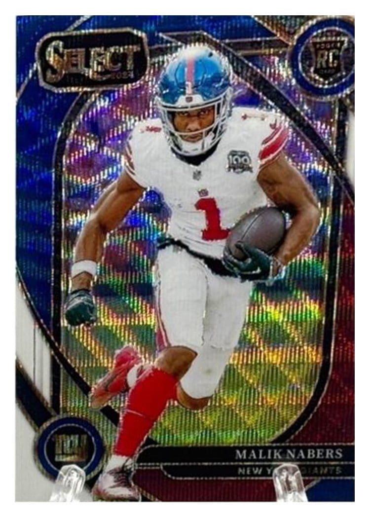 2024 Panini Select Base Set Malik Nabers #220 card