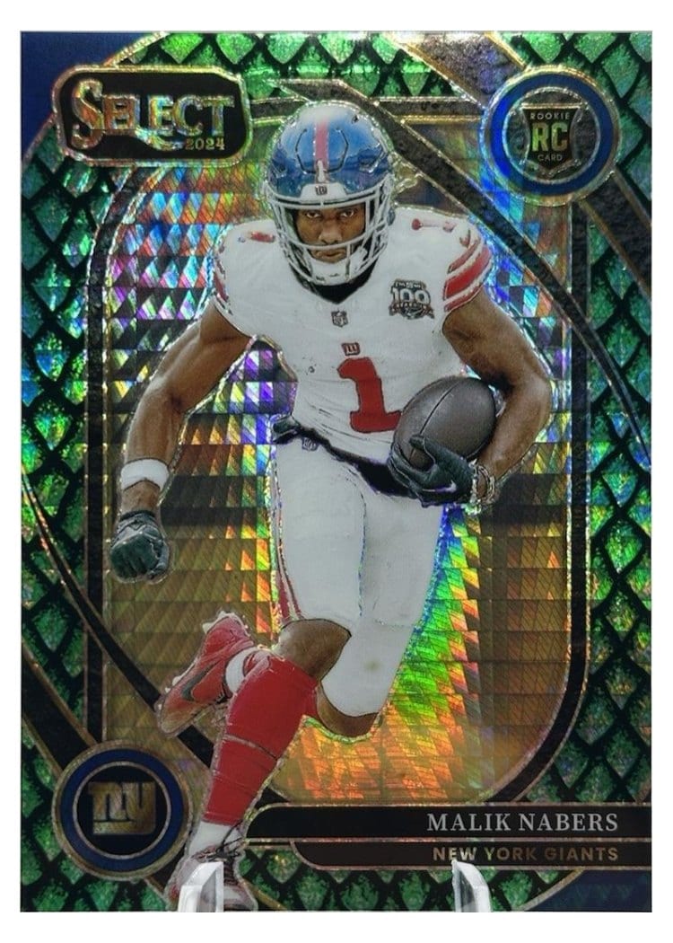 2024 Panini Select Base Set Malik Nabers #220 card