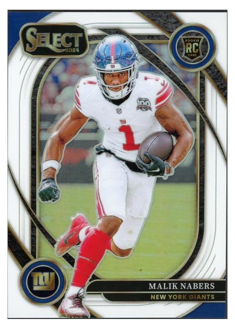 2024 Panini Select Base Set Malik Nabers #220 card