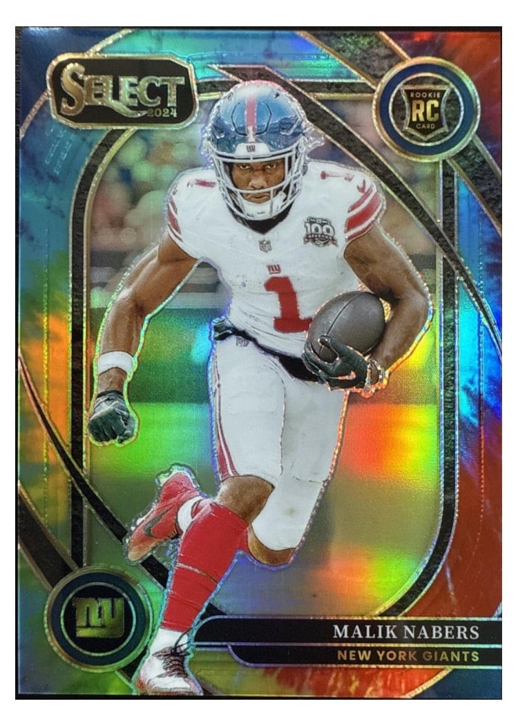 2024 Panini Select Base Set Malik Nabers #220 card