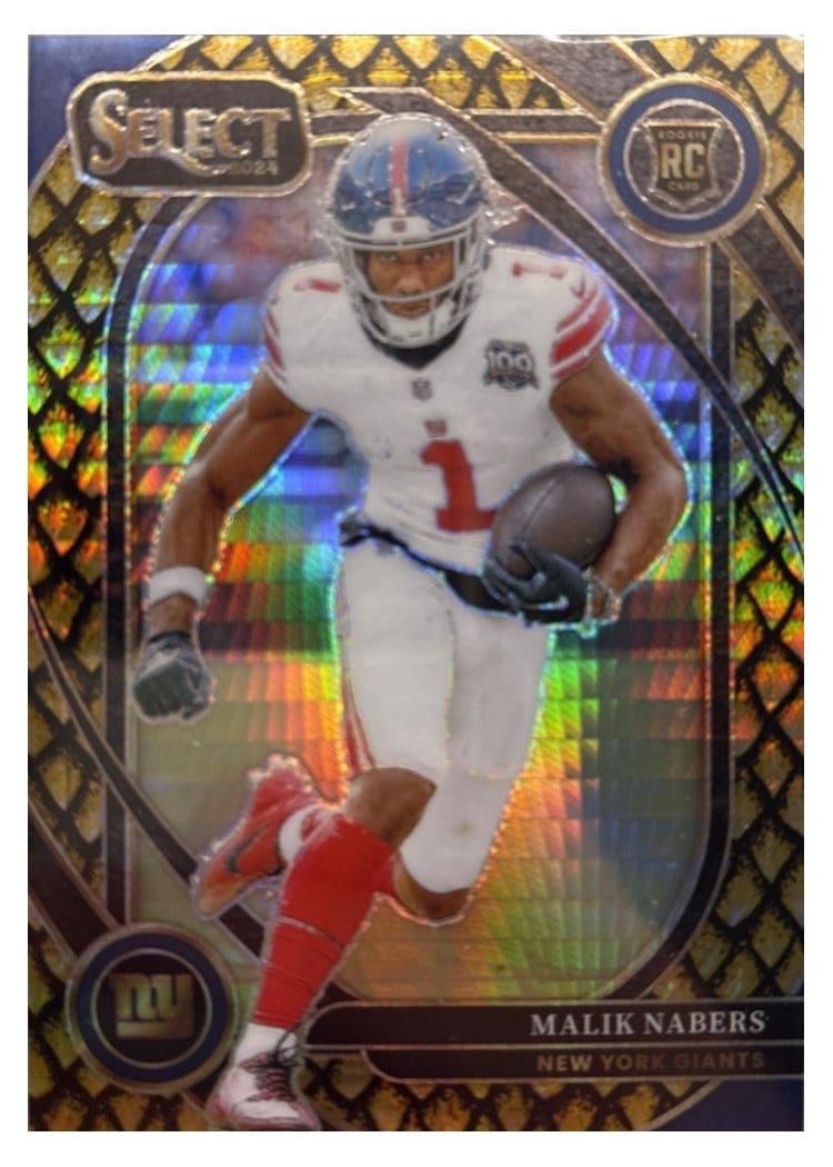 2024 Panini Select Base Set Malik Nabers #220 card