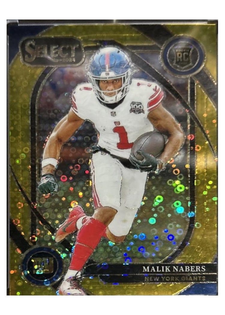 2024 Panini Select Base Set Malik Nabers #220 card