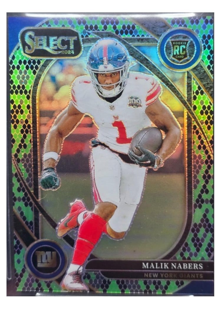 2024 Panini Select Base Set Malik Nabers #220 card