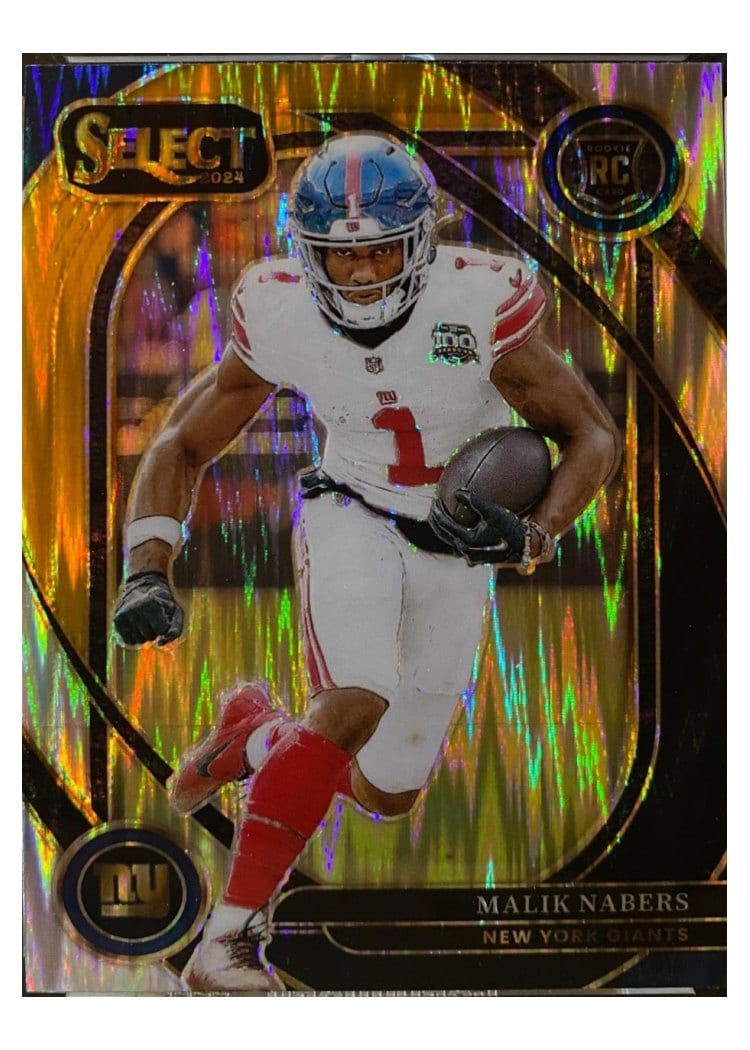 2024 Panini Select Base Set Malik Nabers #220 card