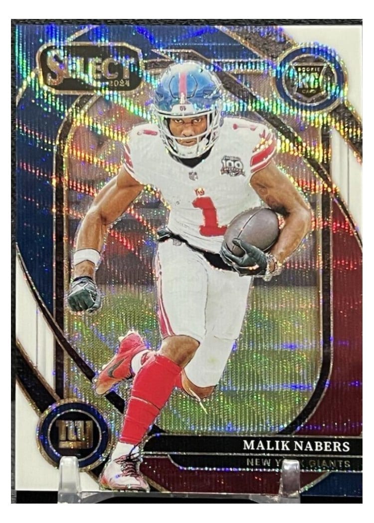 2024 Panini Select Base Set Malik Nabers #220 card