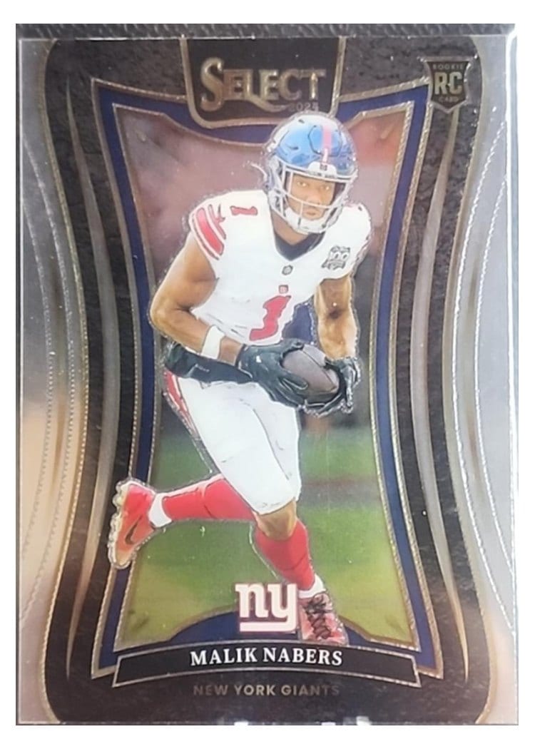 2024 Panini Select Base Set Malik Nabers #381 card