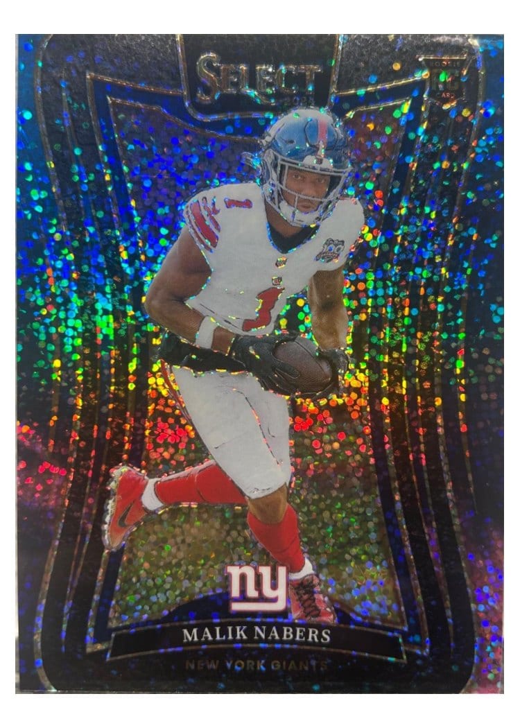 2024 Panini Select Base Set Malik Nabers #381 card