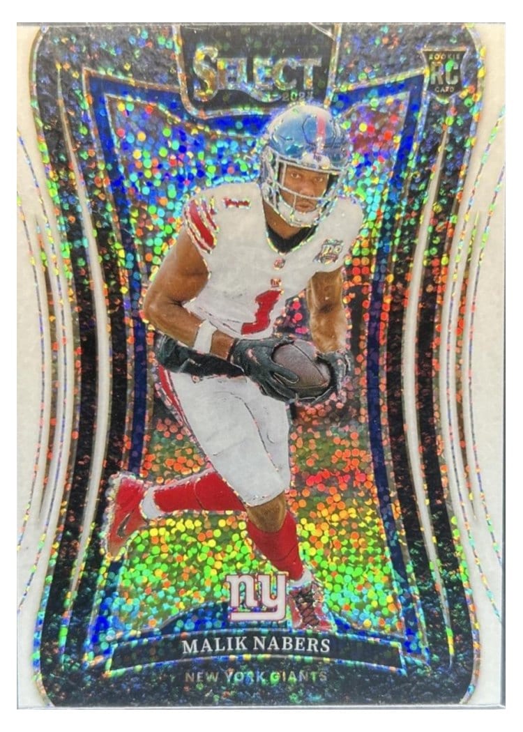 2024 Panini Select Base Set Malik Nabers #381 card