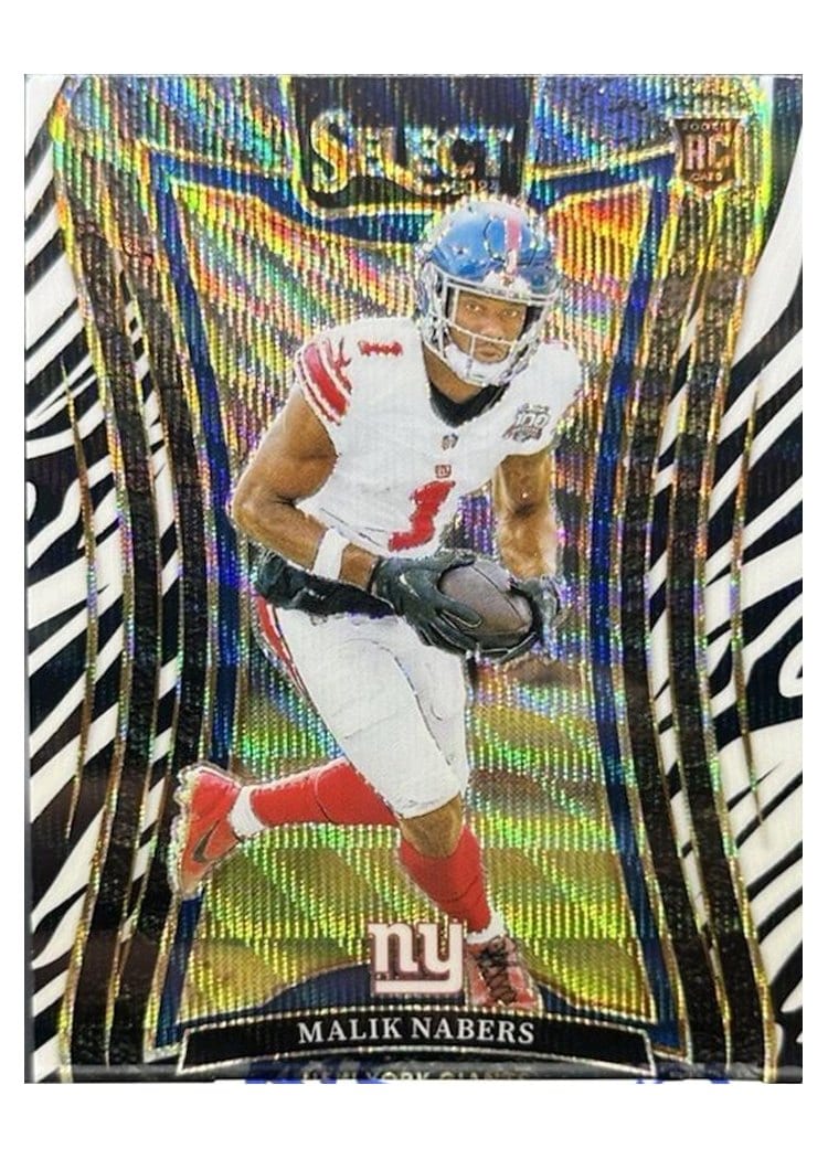 2024 Panini Select Base Set Malik Nabers #381 card