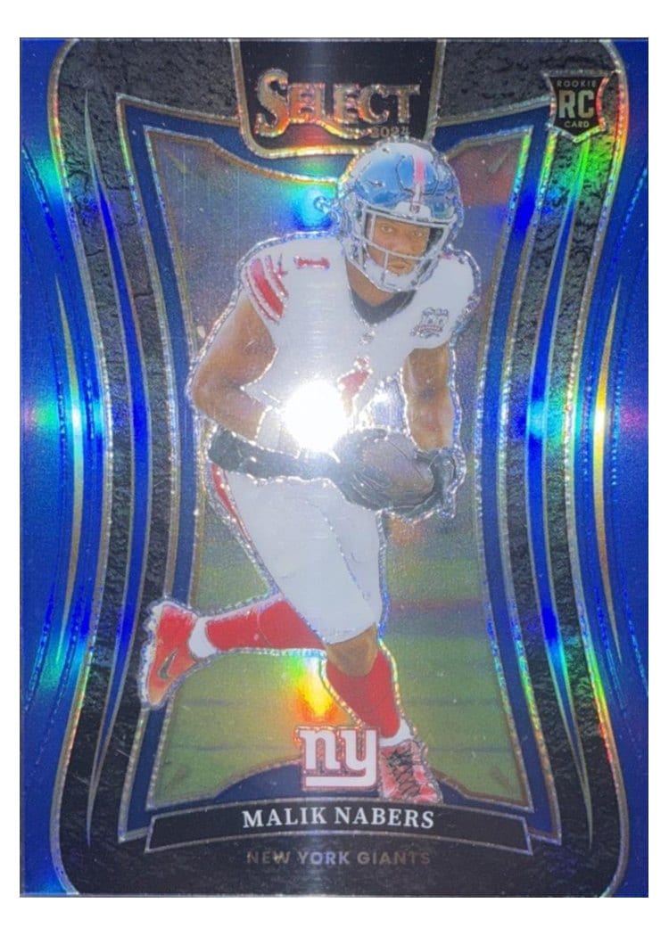 2024 Panini Select Base Set Malik Nabers #381 card