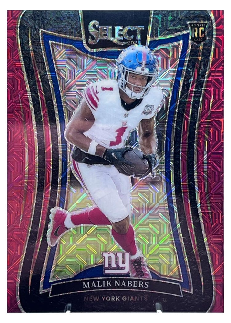 2024 Panini Select Base Set Malik Nabers #381 card