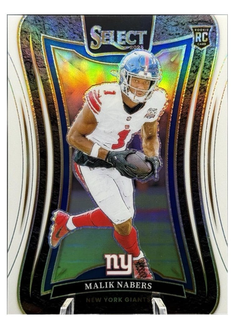 2024 Panini Select Base Set Malik Nabers #381 card