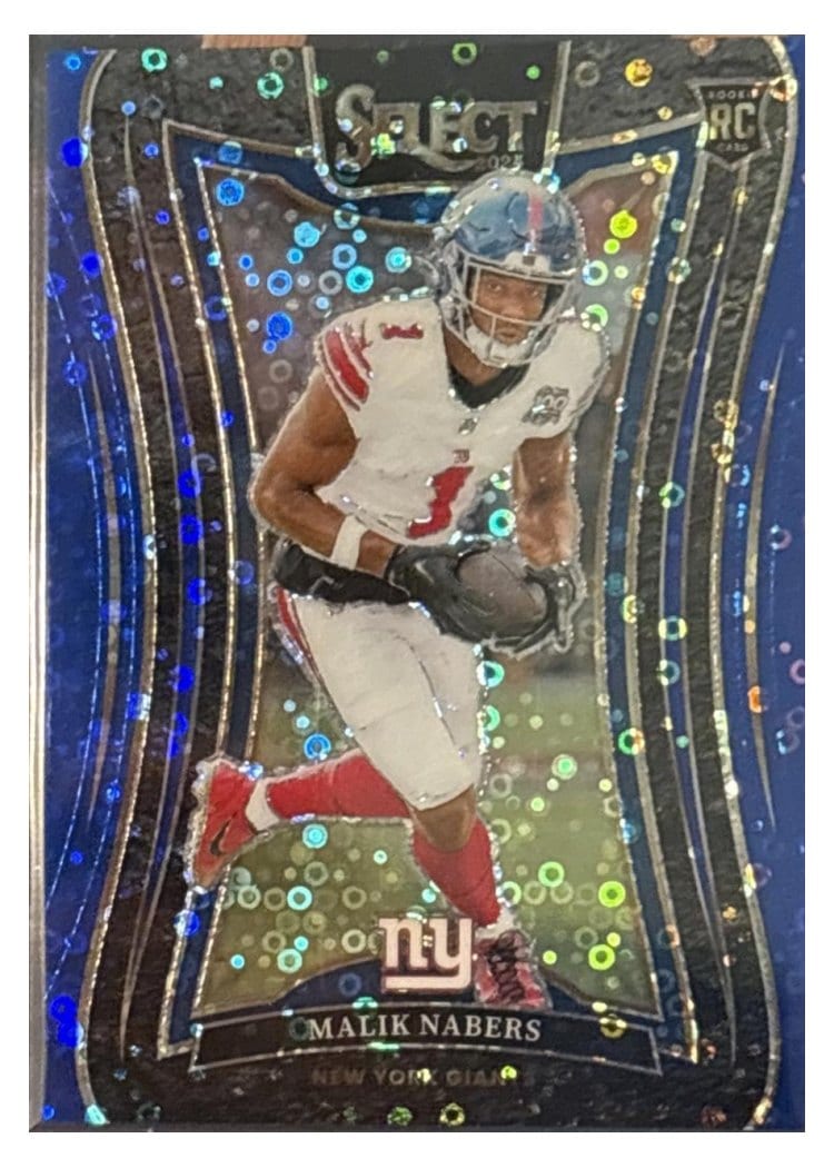 2024 Panini Select Base Set Malik Nabers #381 card