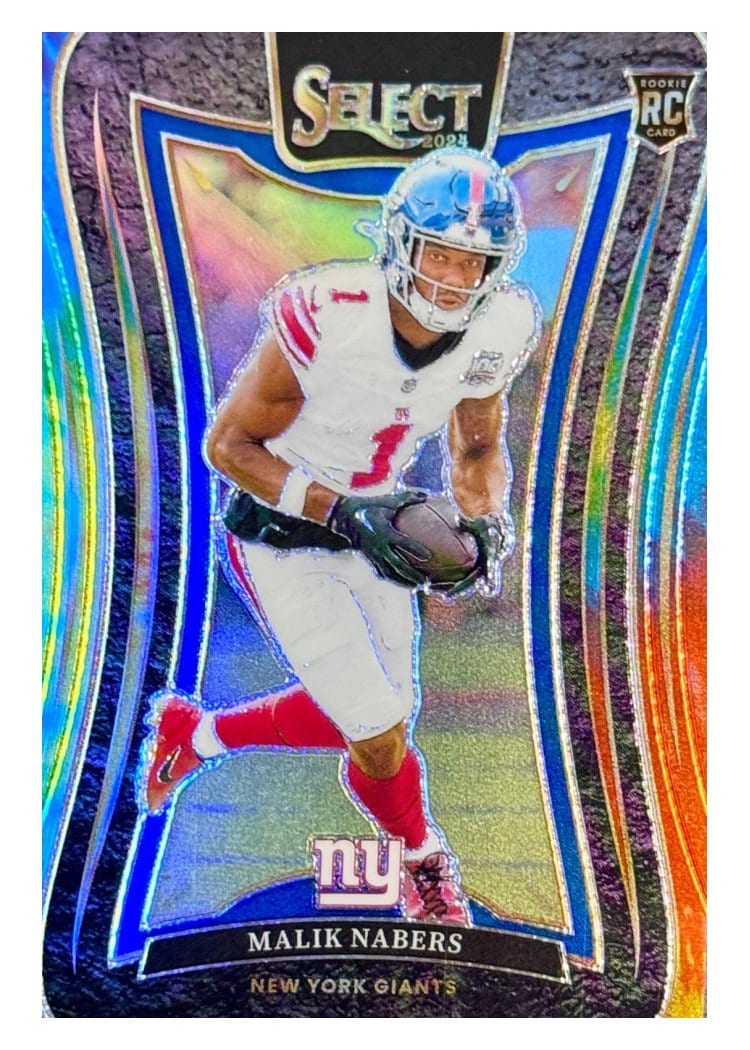 2024 Panini Select Base Set Malik Nabers #381 card