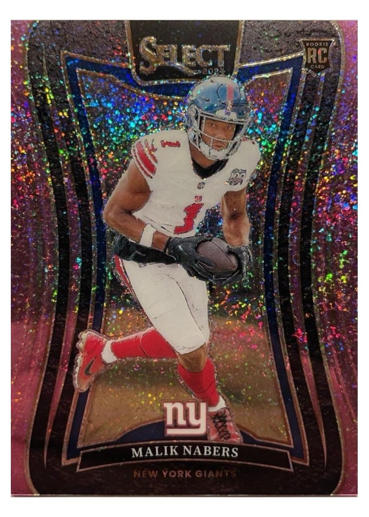2024 Panini Select Base Set Malik Nabers #381 card