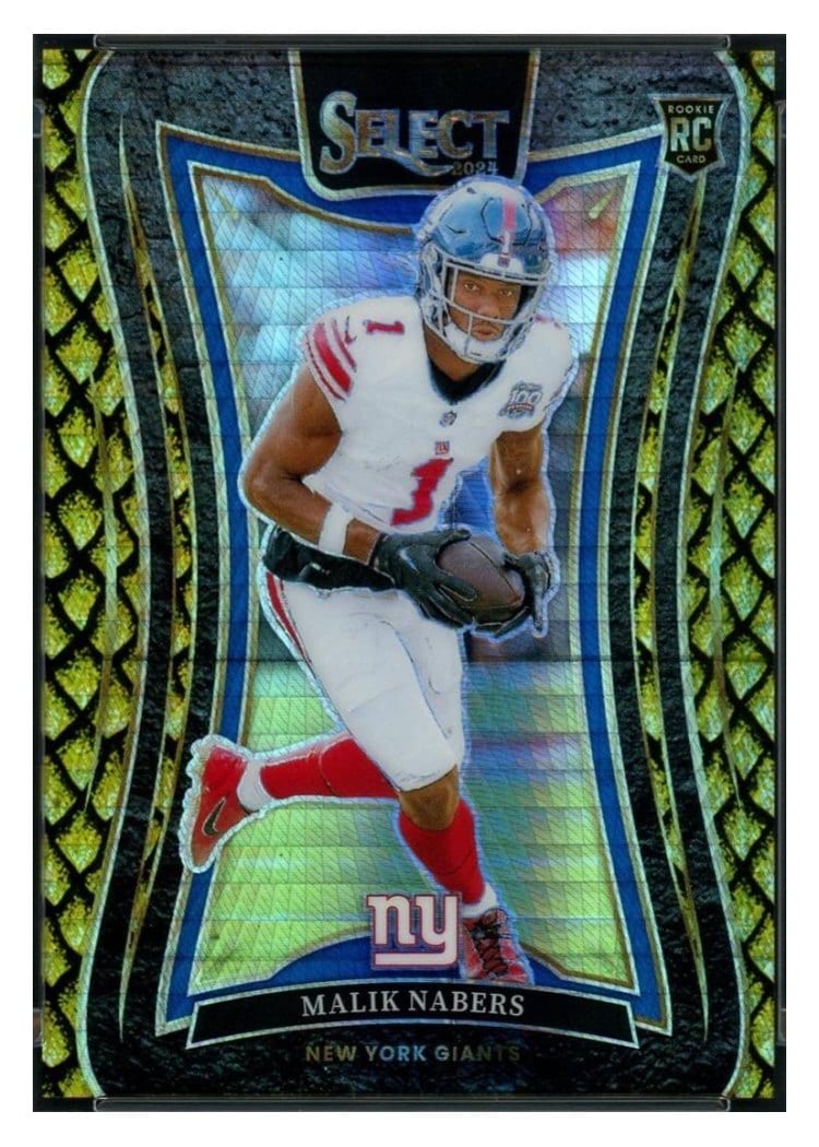2024 Panini Select Base Set Malik Nabers #381 card