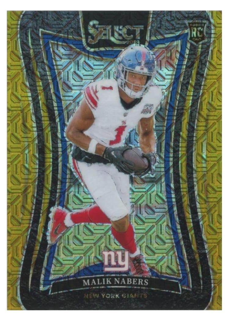 2024 Panini Select Base Set Malik Nabers #381 card