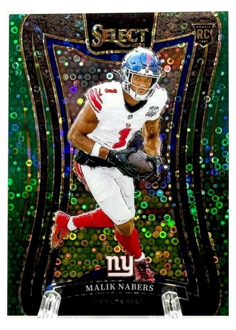 2024 Panini Select Base Set Malik Nabers #381 card