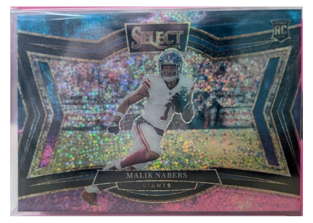 2024 Panini Select Base Set Malik Nabers #473 card