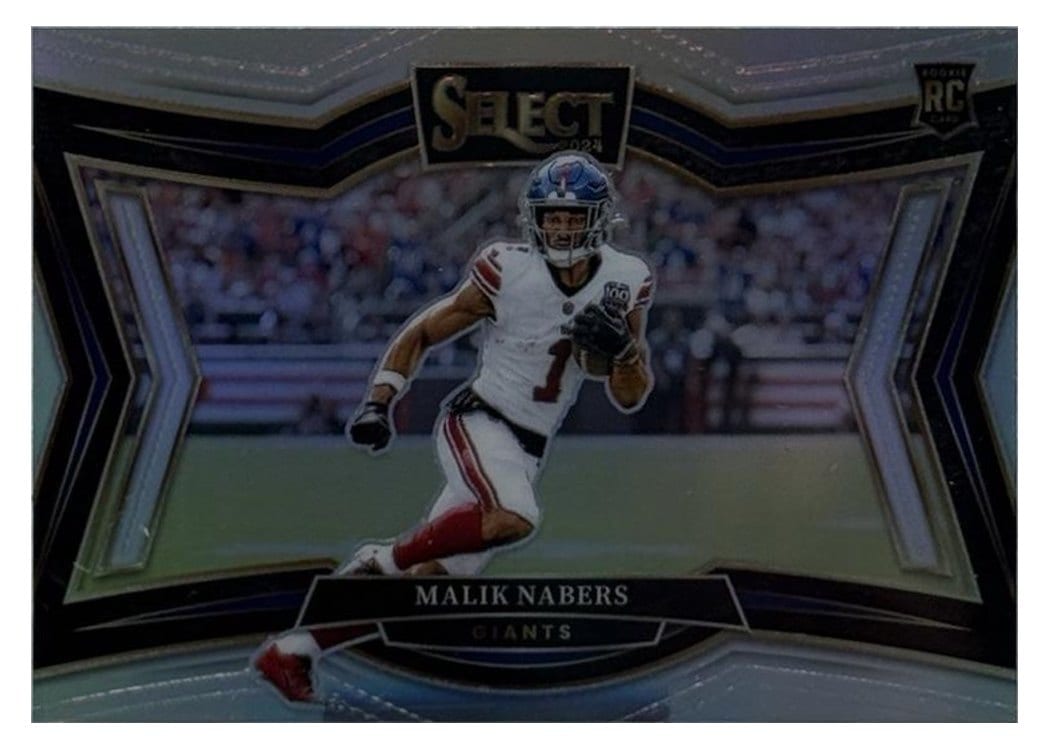 2024 Panini Select Base Set Malik Nabers #473 card