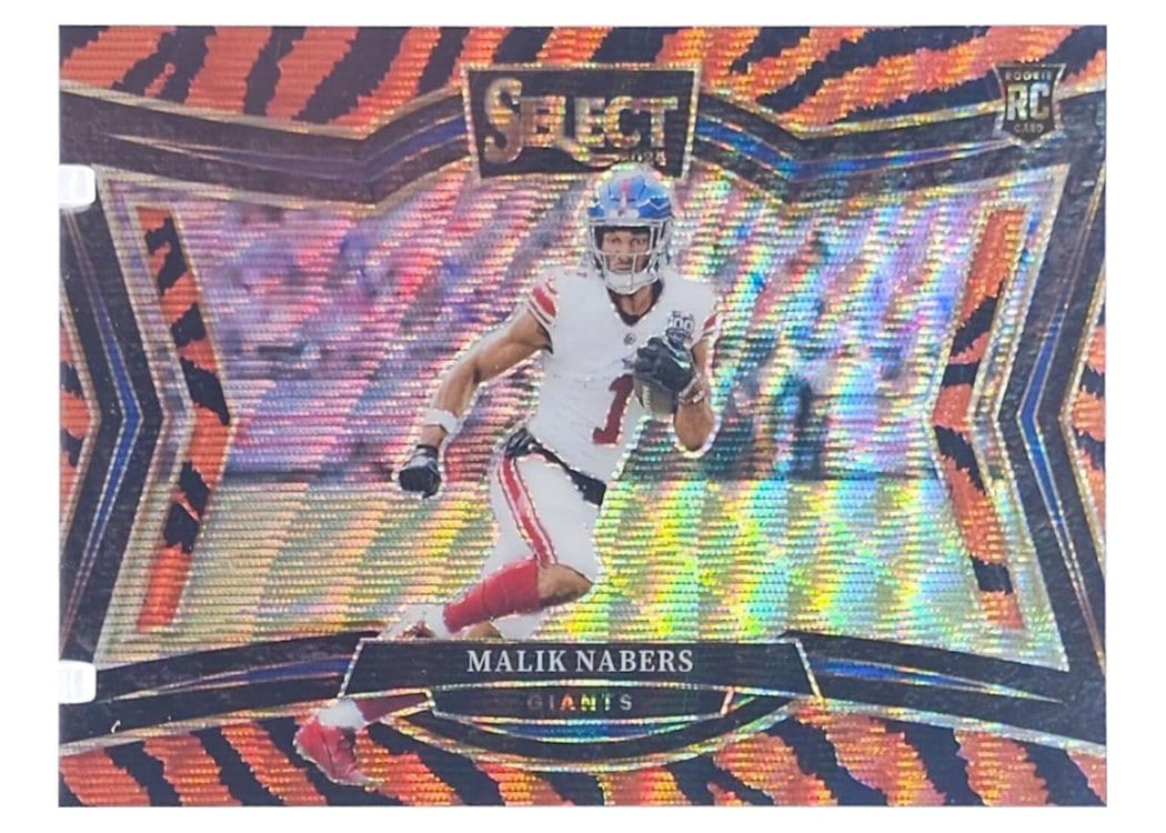 2024 Panini Select Base Set Malik Nabers #473 card