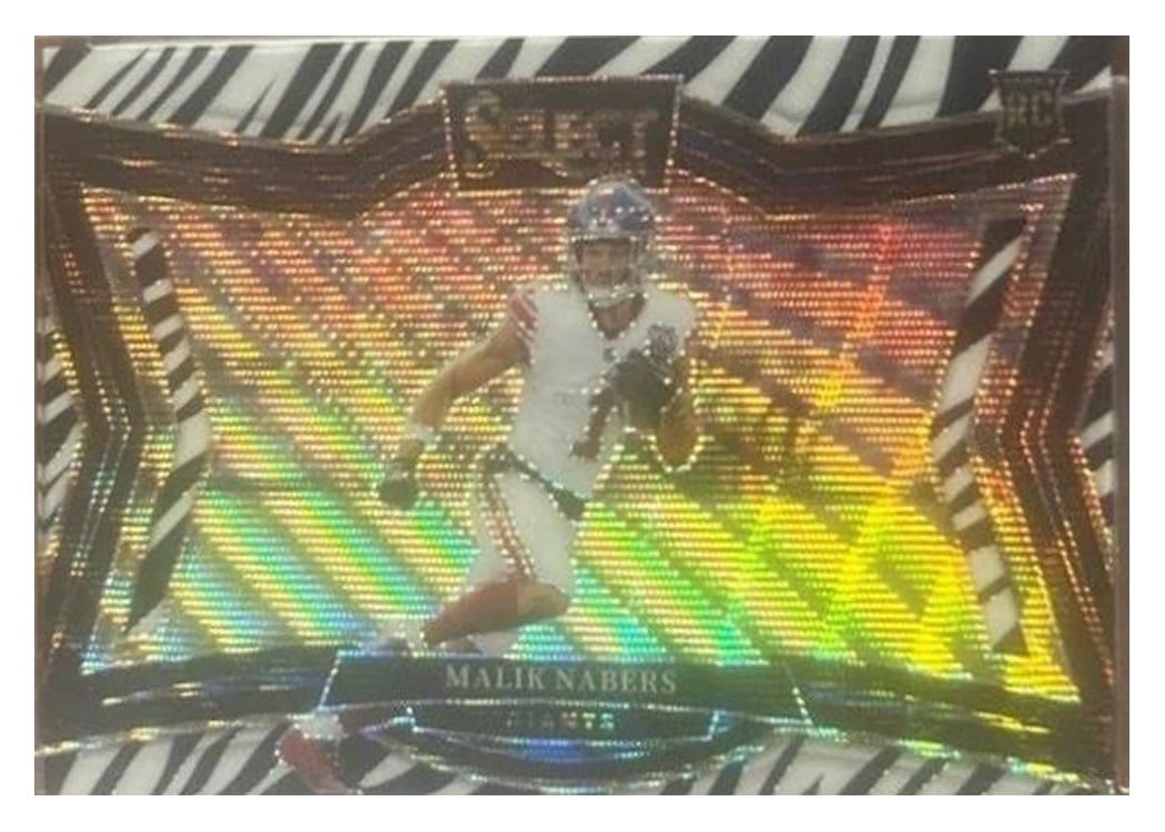 2024 Panini Select Base Set Malik Nabers #473 card