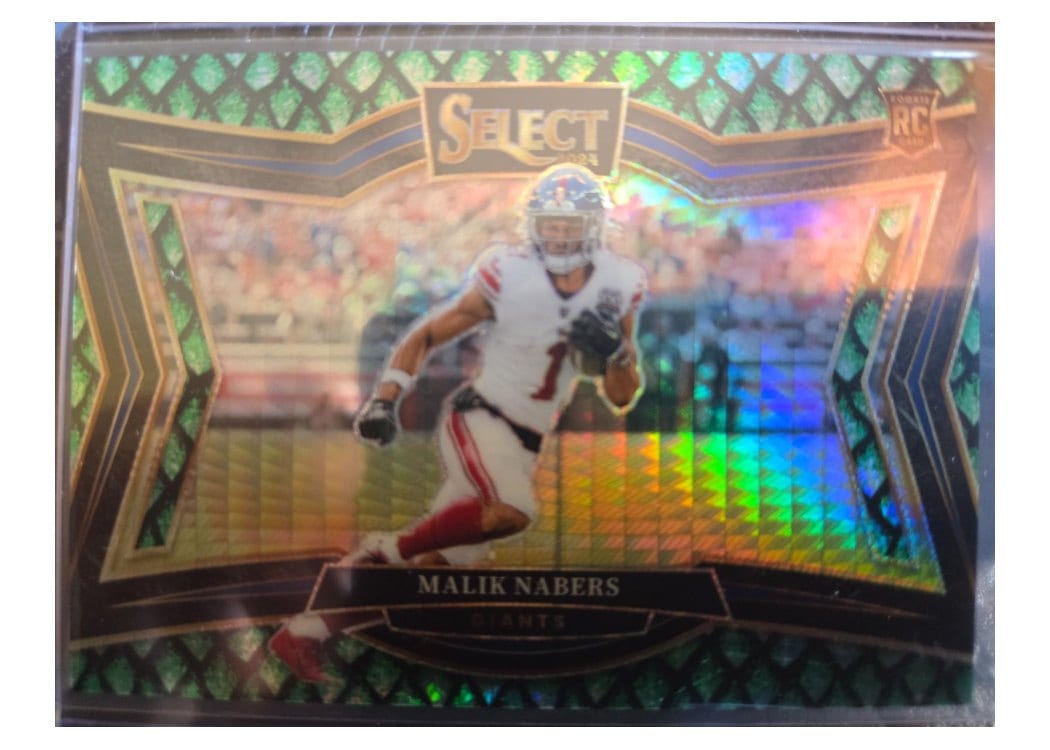 2024 Panini Select Base Set Malik Nabers #473 card