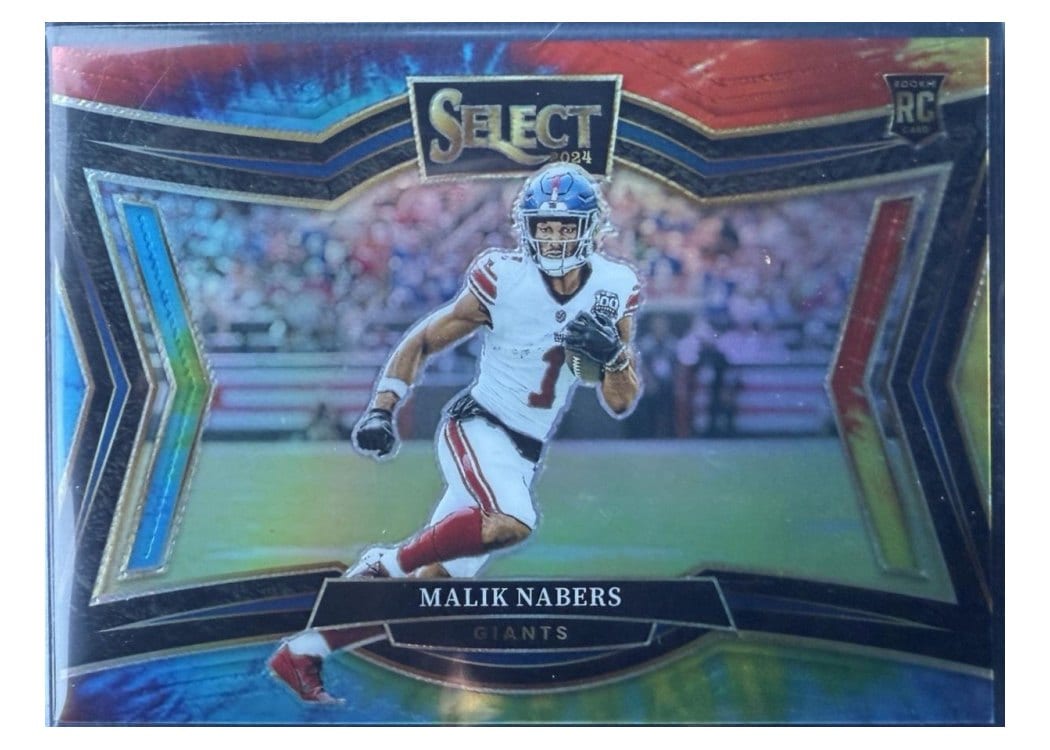 2024 Panini Select Base Set Malik Nabers #473 card
