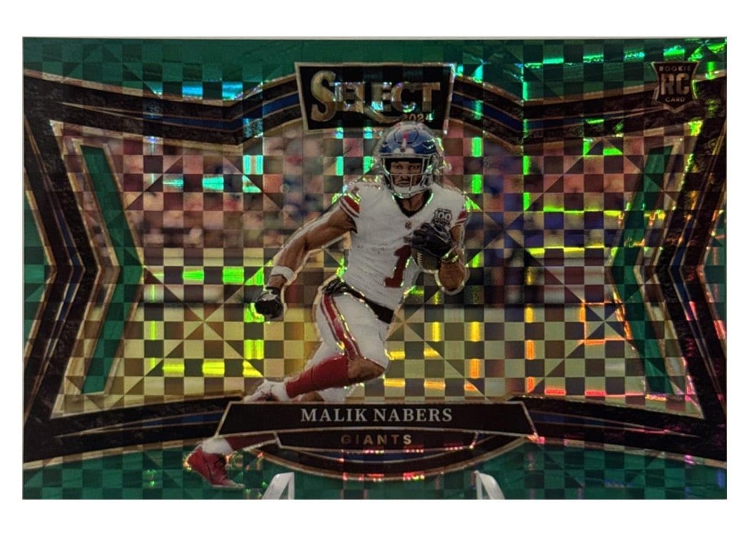 2024 Panini Select Base Set Malik Nabers #473 card