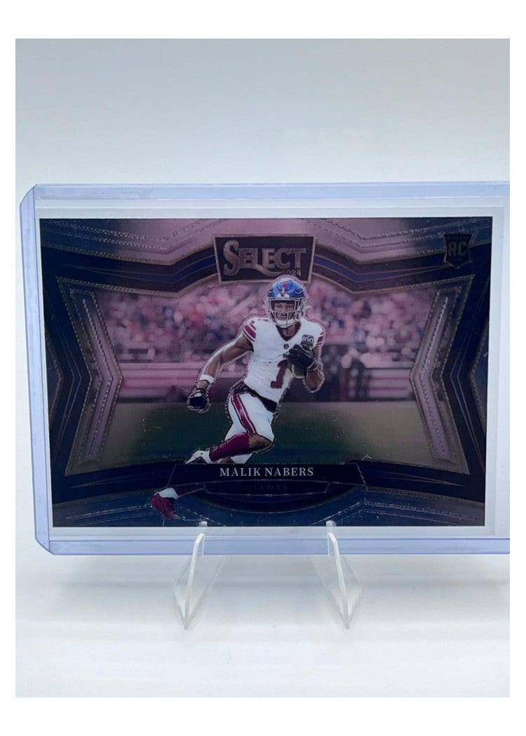 2024 Panini Select Base Set Malik Nabers #473 card