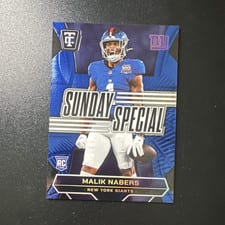 2024 Panini Totally Certified Sunday Special Malik Nabers #21 card