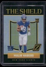 2024 Panini Zenith The Shield Malik Nabers #6 card