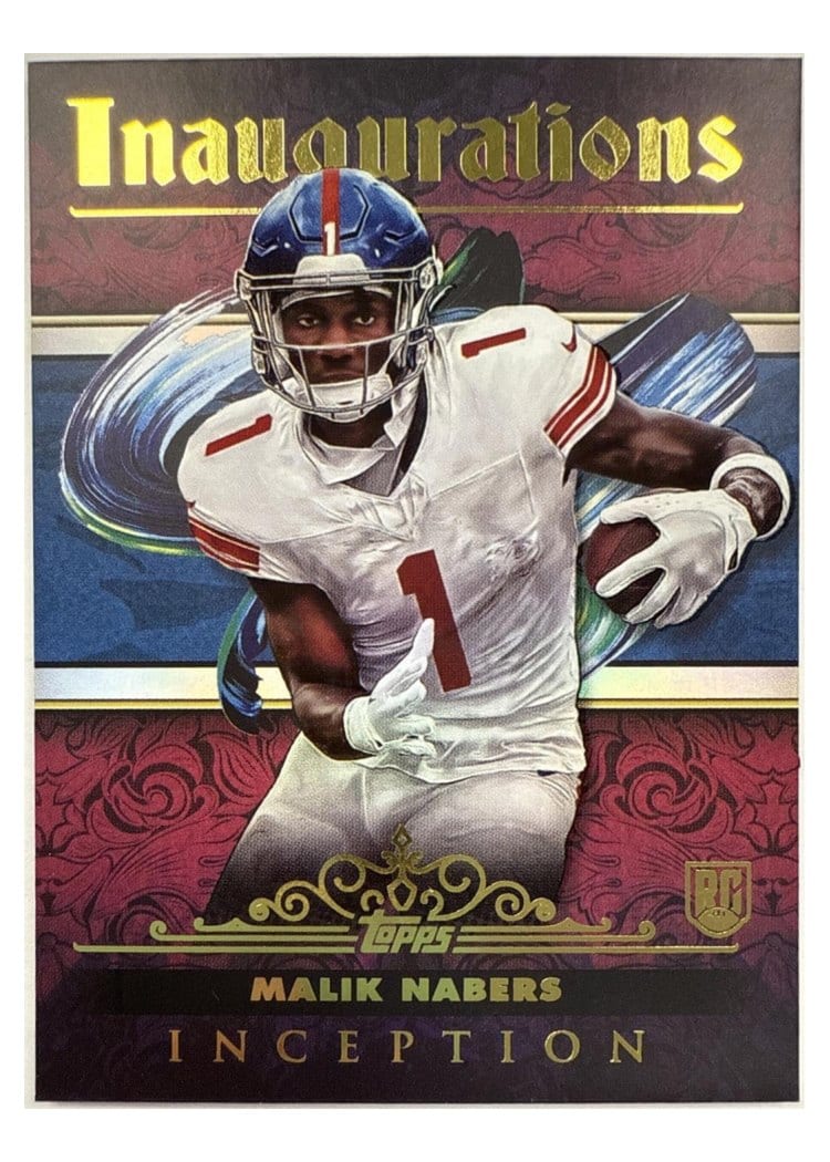 2024 Topps Inception Inaugurations Malik Nabers #I-7 card