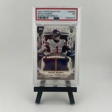 2024 Topps Inception Source Materials Malik Nabers #SM-MN card