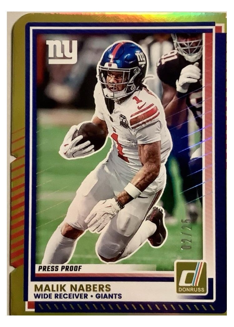2025 Donruss Base Set Malik Nabers #273 card
