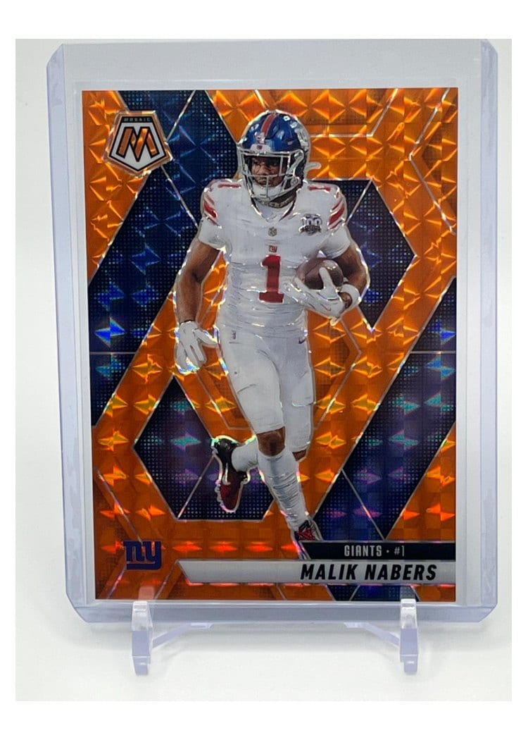 2025 Panini Mosaic Base Set Malik Nabers #100 card